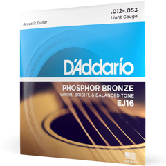 D'Addario EJ16 Phosphor Bronze | Music Experience | Shop Online | South Africa