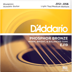 D'Addario EJ19 Phosphor Bronze Bluegrass | Music Experience | Shop Online | South Africa