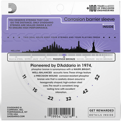 D'Addario EJ26 Phosphor Bronze | Music Experience | Shop Online | South Africa