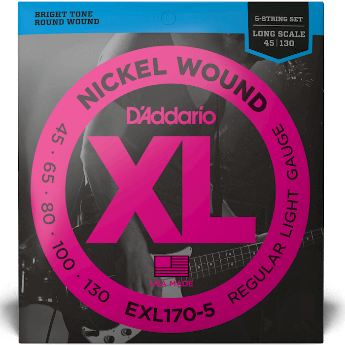 D'Addario EXL170-5 Bass 45-130 | Music Experience | Shop Online | South Africa