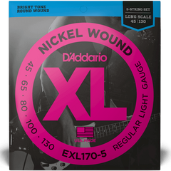 D'Addario EXL170-5 Bass 45-130 | Music Experience | Shop Online | South Africa