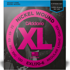 D'Addario EXL170-6 Bass 32-130 | Music Experience | Shop Online | South Africa
