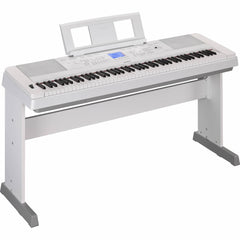 Yamaha DGX-660 Portable Grand 88-key Arranger Piano with Stand - White