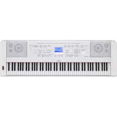 Yamaha DGX-660 Portable Grand 88-key Arranger Piano with Stand - White