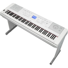Yamaha DGX-660 Portable Grand 88-key Arranger Piano with Stand - White