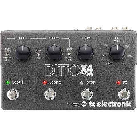 ギター TC ELECTRONIC Ditto x4 Looper TC Electronic Ditto X4 Looper | Music Experience | Shop Online