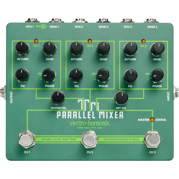 Electro-Harmonix Tri Parallel Mixer | Music Experience | Shop Online | South Africa