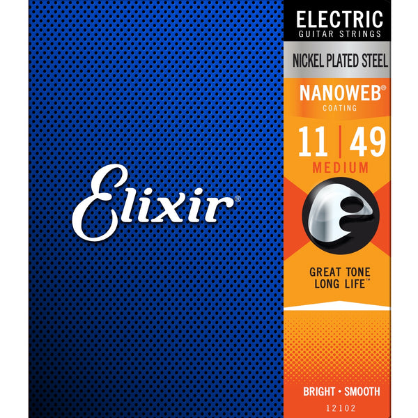 Elixir 12102 Nanoweb Electric Guitar Strings | Music Experience | Shop Online | South Africa