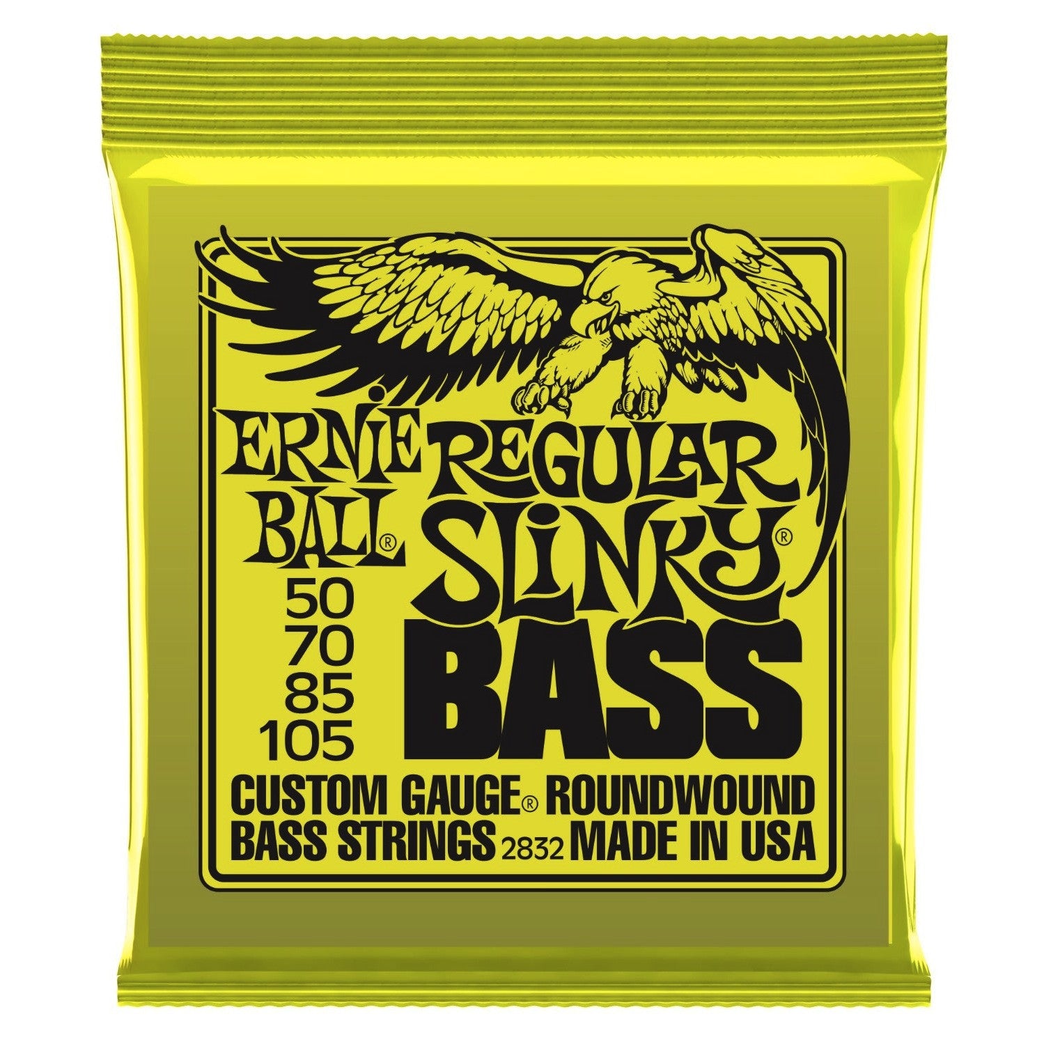 Ernie Ball 2832 Regular Slinky Bass Guitar Strings 50-105