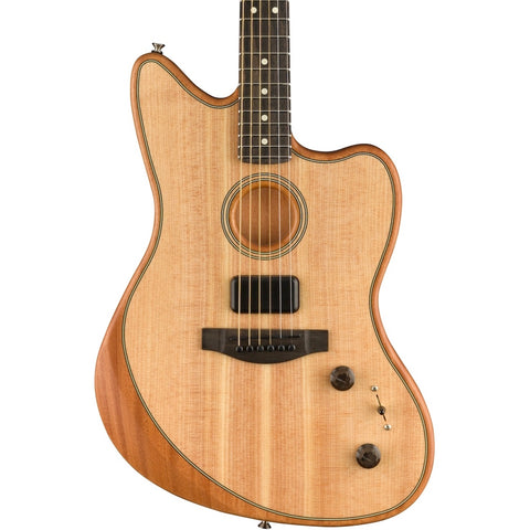 Fender Acoustasonic Jazzmaster Natural | Music Experience Online