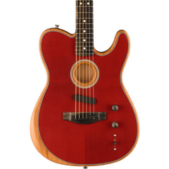 Fender American Acoustasonic Telecaster - Crimson Red