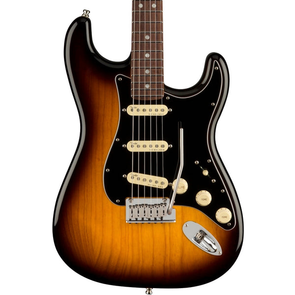 Fender American Ultra Luxe Stratocaster 2-Color Sunburst Rosewood | Music Experience | Shop Online | South Africa
