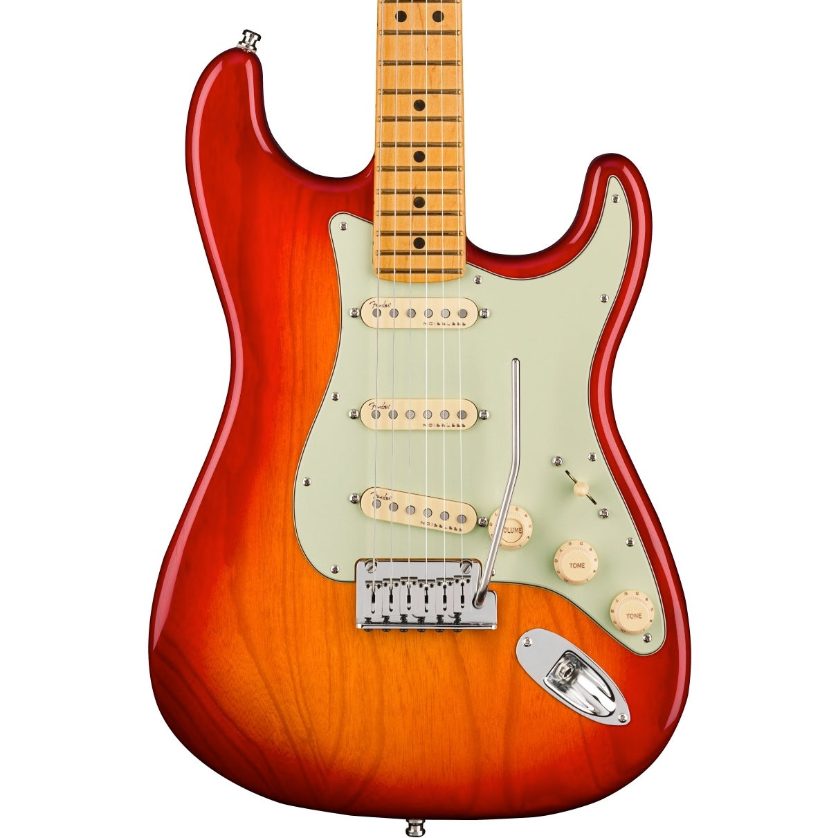 Fender American Ultra Stratocaster Plasma Red Burst | Music Experience | Shop Online | South Africa