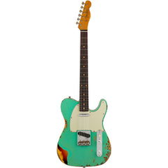 Fender Custom Shop 1960 Telecaster Custom Heavy Relic Sea Foam Green Over 3-Color Sunburst | M Music Experience | Shop Online | South Africa