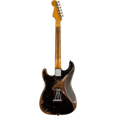 Fender Custom Shop Poblano Stratocaster Super Heavy Relic Aged Black | Music Experience | Shop Online | South Africa