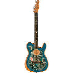 Fender Limited Edition American Acoustasonic Telecaster Blue Paisley | Music Experience | Shop Online | South Africa