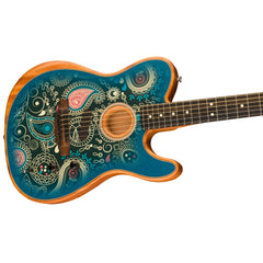 Fender Limited Edition American Acoustasonic Telecaster Blue Paisley | Music Experience | Shop Online | South Africa