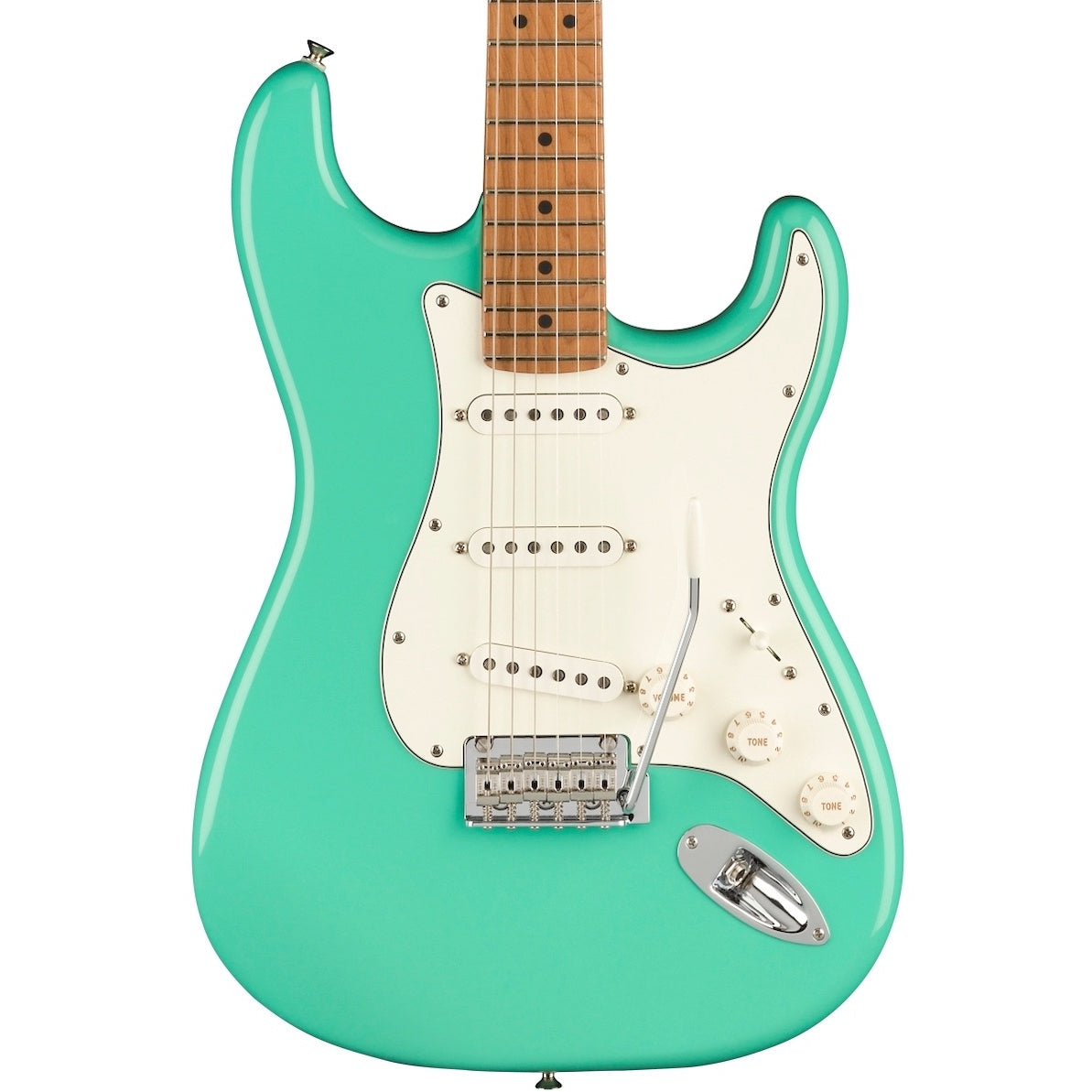 Fender Limited Edition Player Stratocaster Roasted Maple Neck Sea Foam Green | Music Experience | Shop Online | South Africa