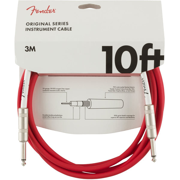 Fender Original 3m Cable - Red | Music Experience | Shop Online | South Africa