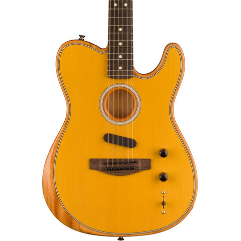 Fender Player Acoustasonic Telecaster Butterscotch Blonde | Music