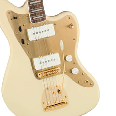 Fender Squier 40th Anniversary Jazzmaster Gold Edition Olympic White | Music Experience | Shop Online | South Africa
