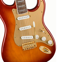 Fender Squier 40th Anniversary Stratocaster Gold Edition Sienna Sunburst | Music Experience | Shop Online | South Africa