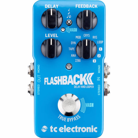ギター tc electronic FLASHBACK 2 DELAY TC Electronic Flashback 2 Delay and Looper | Music Experience