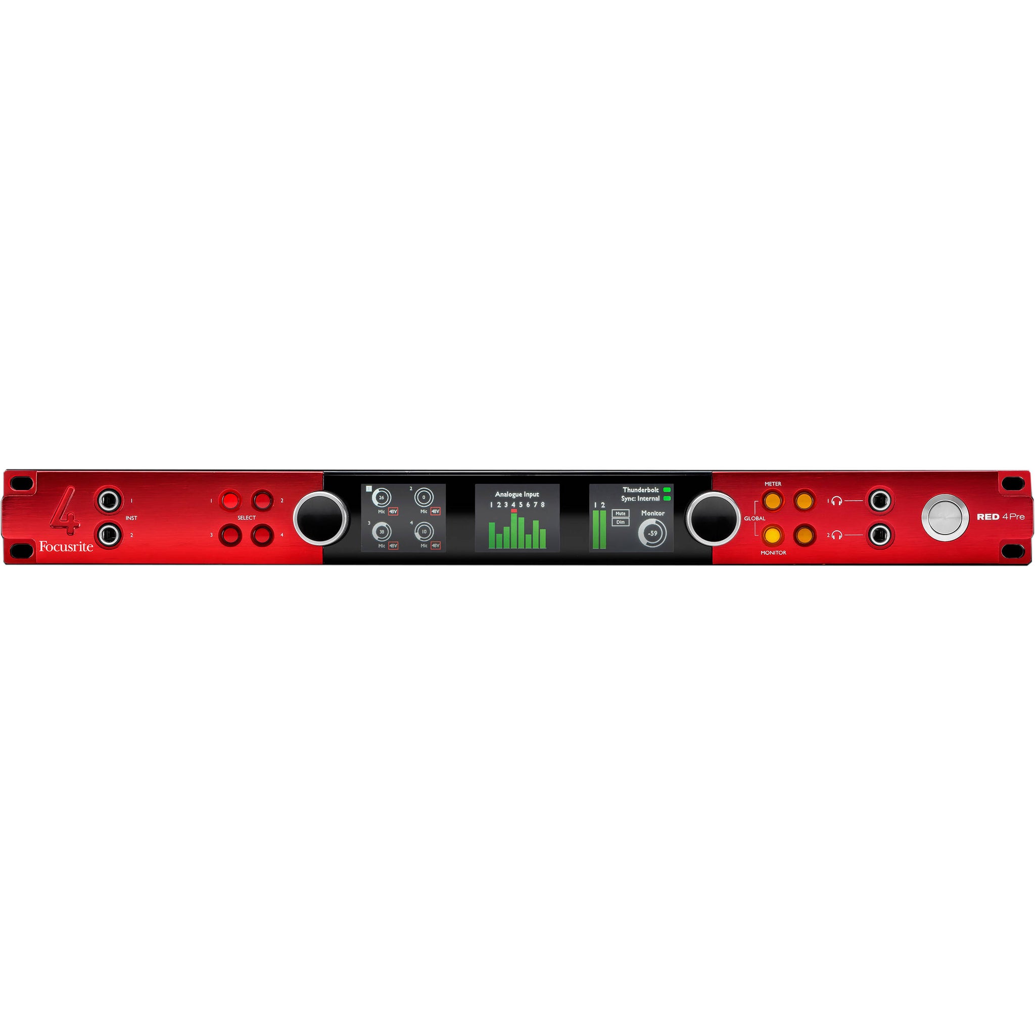 Focusrite Red 4Pre Thunderbolt 58x64 Audio Interface | Music Experience | Shop Online | South Africa