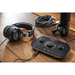Focusrite Vocaster Two Studio USB-C Podcasting Audio Interface Bundle | Music Experience | Shop Online | South Africa
