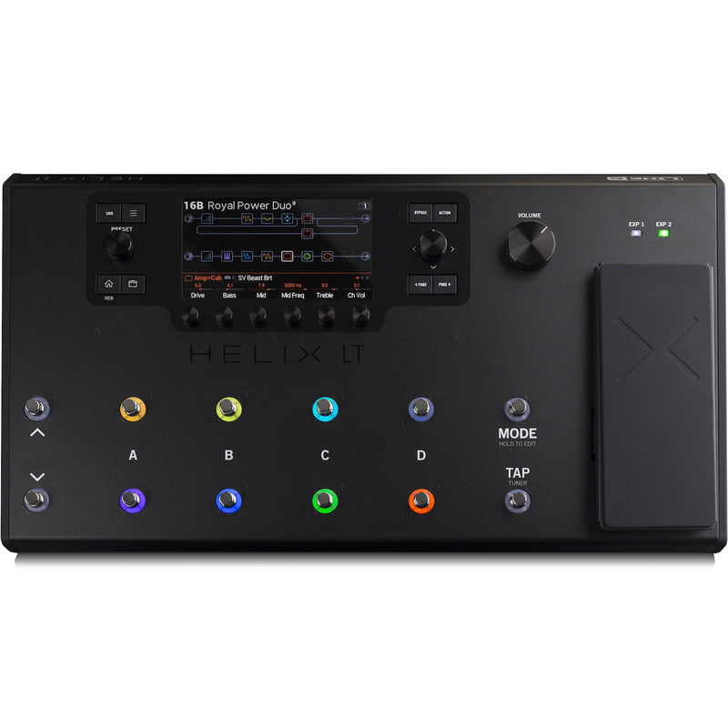ギター line6 helix lt Line 6 Helix LT Guitar Multi-effects Processor | Music Experience