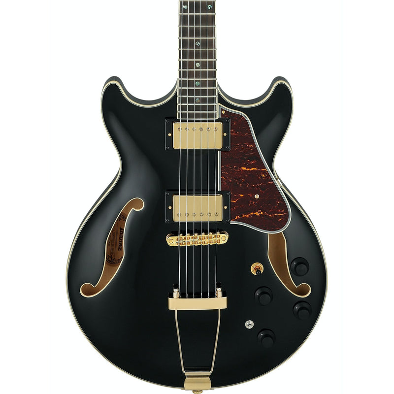 Ibanez AMH90-BK Artcore Expressionist Black | Music Experience