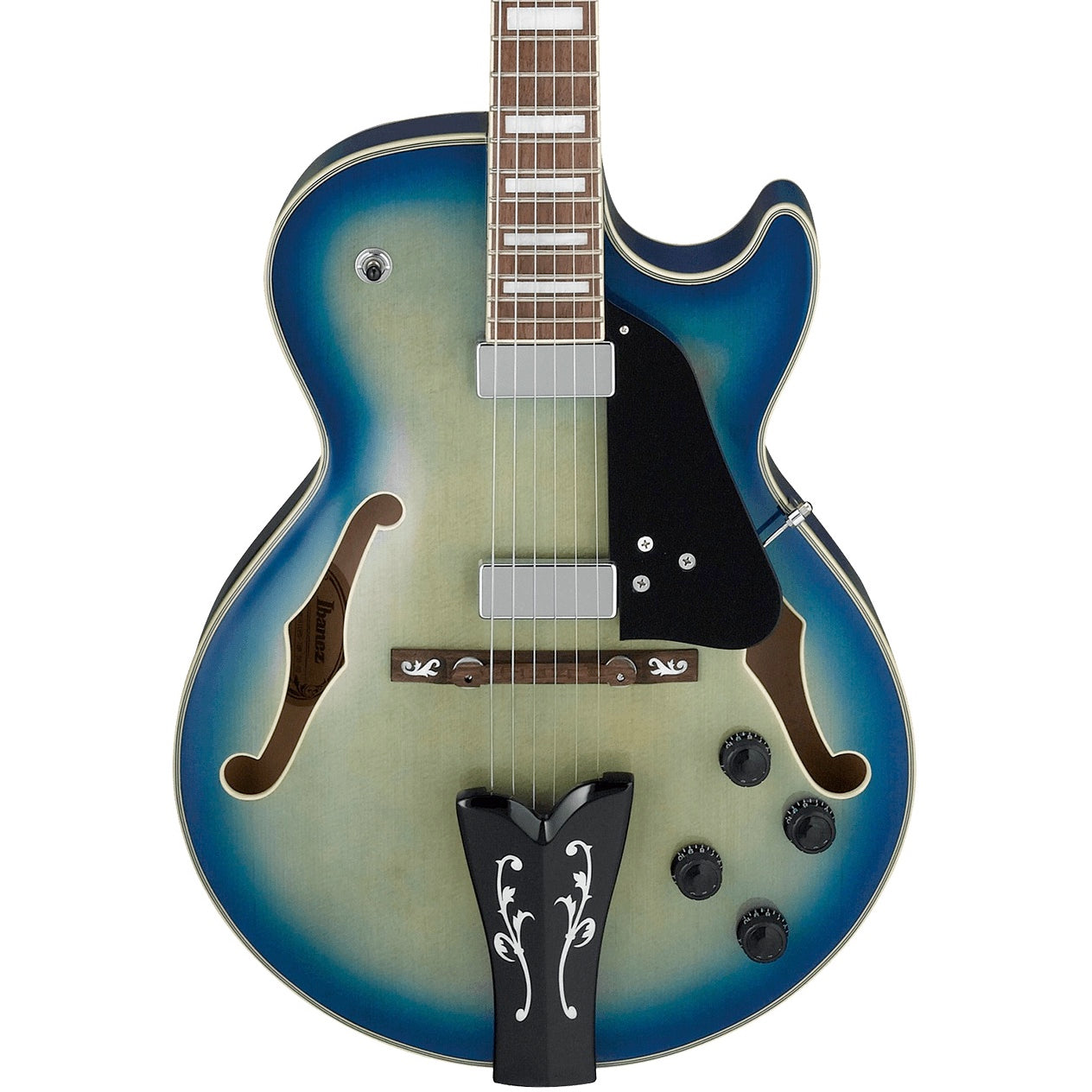 Ibanez GB10EM-JBB George Benson Signature Jet Blue Burst | Music Experience | Shop Online | South Africa