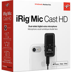 IK Multimedia iRig Mic Cast HD Dual-Sided Digital Voice Microphone | Music Experience | Shop Online | South Africa