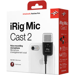 IK Multimedia iRig Mic Cast 2 Voice Recording Microphone | Music Experience | Shop Online | South Africa