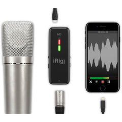 IK Multimedia iRig Pre HD Digital Microphone Interface for iPhone, iPad, Mac/PC | Music Experience | Shop Online | South Africa