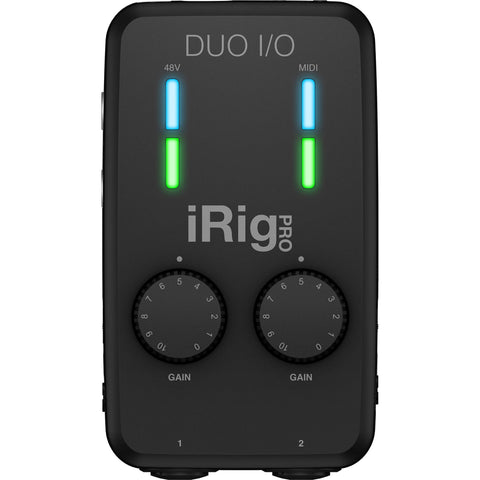 IK Multimedia iRig Pro Duo I/O Audio/MIDI Interface | Music