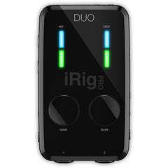 IK Multimedia iRig Pro Duo Studio Suite Audio Recording Bundle | Music Experience | Shop Online | South Africa