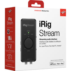 IK Multimedia iRig Stream Streaming Audio Interface | Music Experience | Shop Online | South Africa