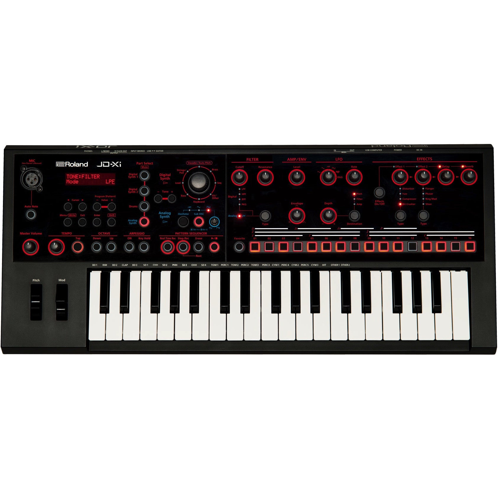 Roland JD-Xi Analog/Digital Crossover Synthesizer | Music Experience | Shop Online | South Africa