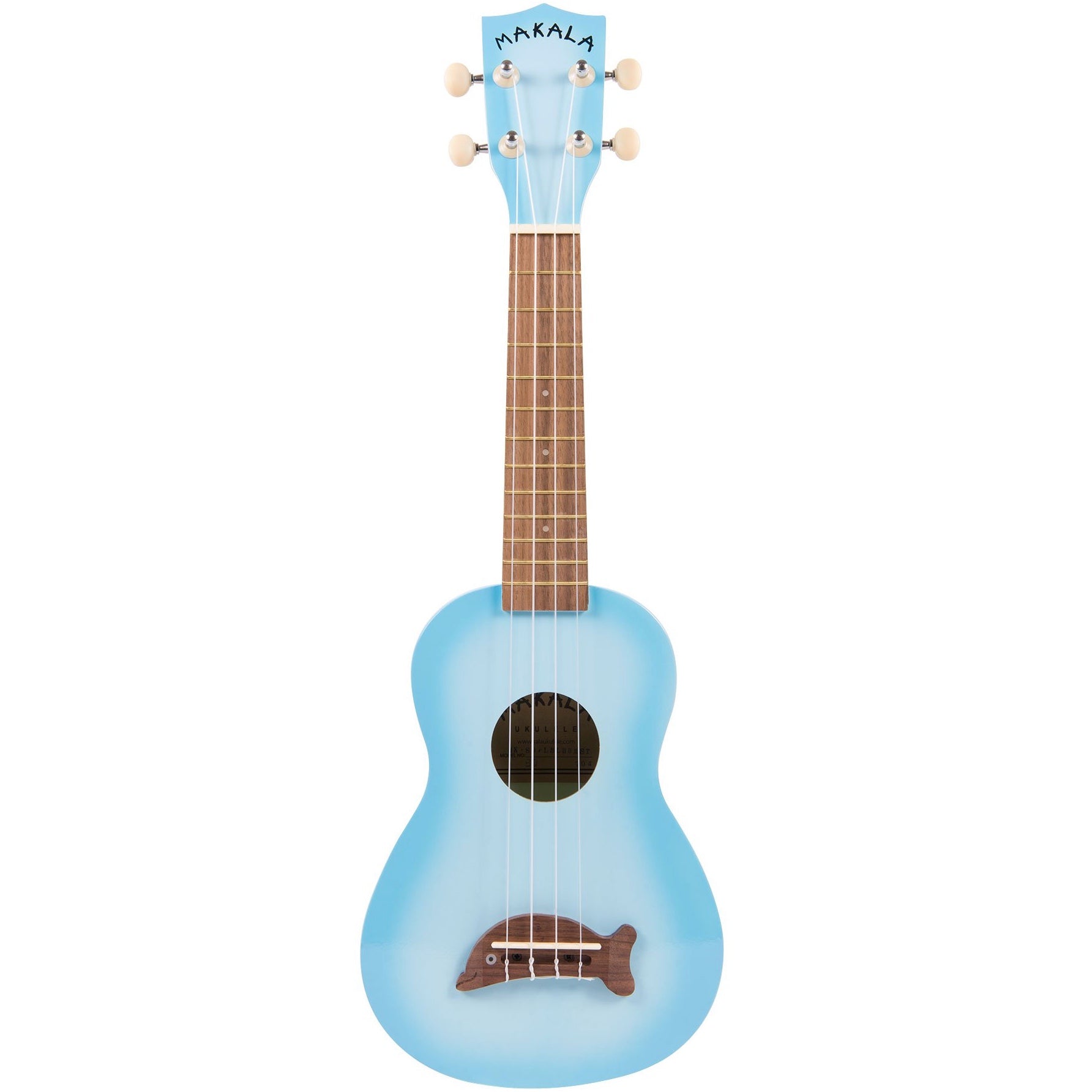 Kala MK-SD/LBL Makala Light Blue Burst Soprano Dolphin | Music Experience | Shop Online | South Africa