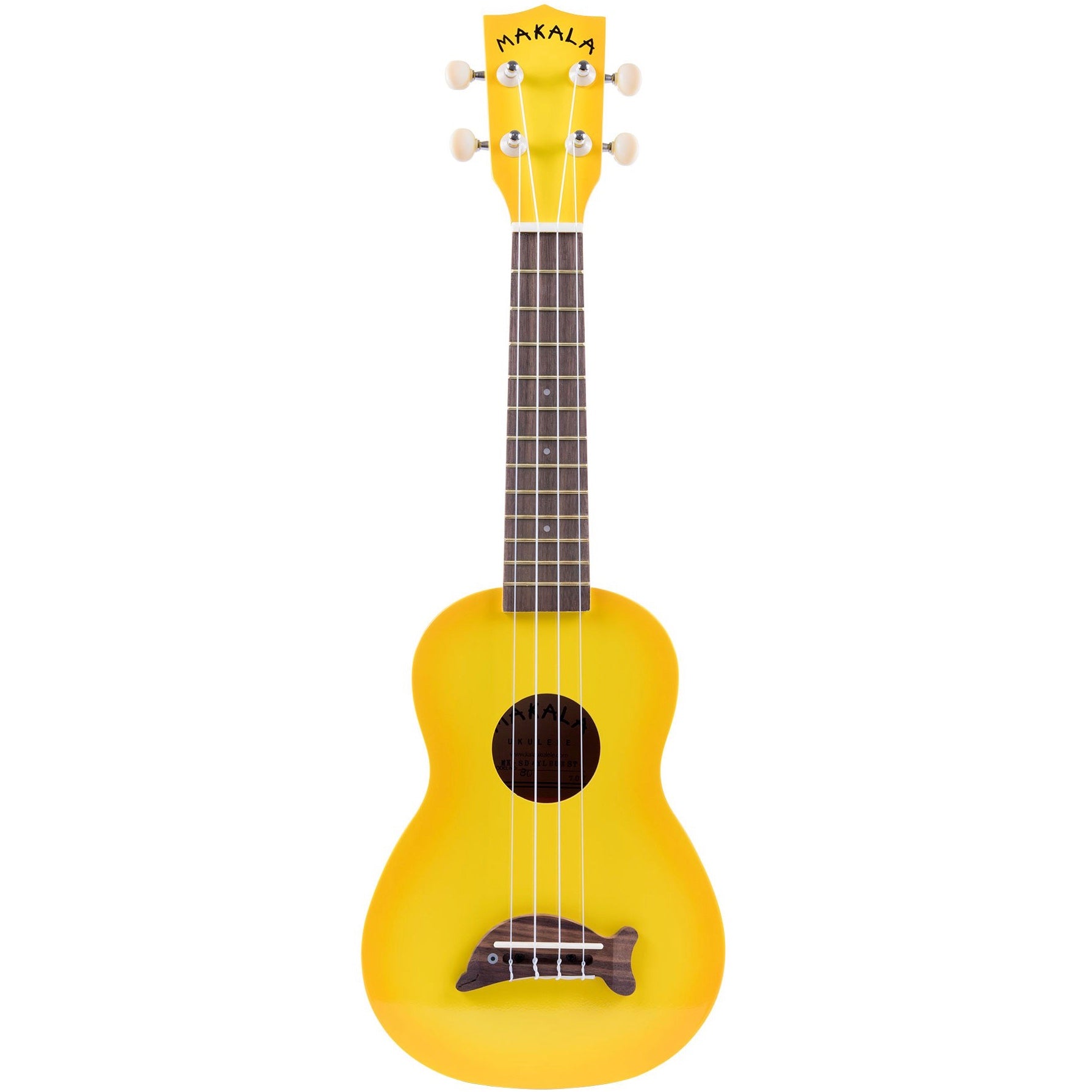 Kala MK-SD/YLBURST Makala Yellow Burst Soprano Dolphin | Music Experience | Shop Online | South Africa