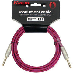 Kirlin 3m Woven Instrument Cable - Purple | Music Experience | Shop Online | South Africa