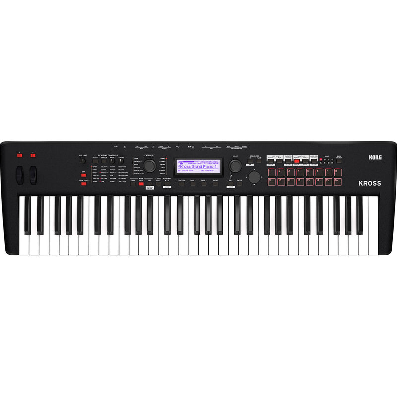 KORG KROSS2-61-MBワークステーションシンセサイザー Korg KROSS 2-61-MB Synthesizer Workstation | Music Experience