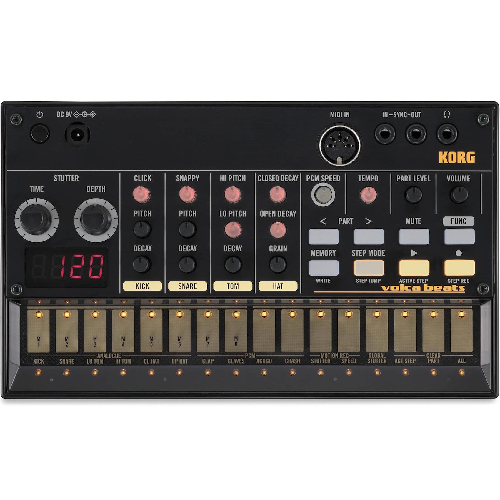 Korg Volca Beats Analog Rhythm Machine | Music Experience | Shop Online | South Africa
