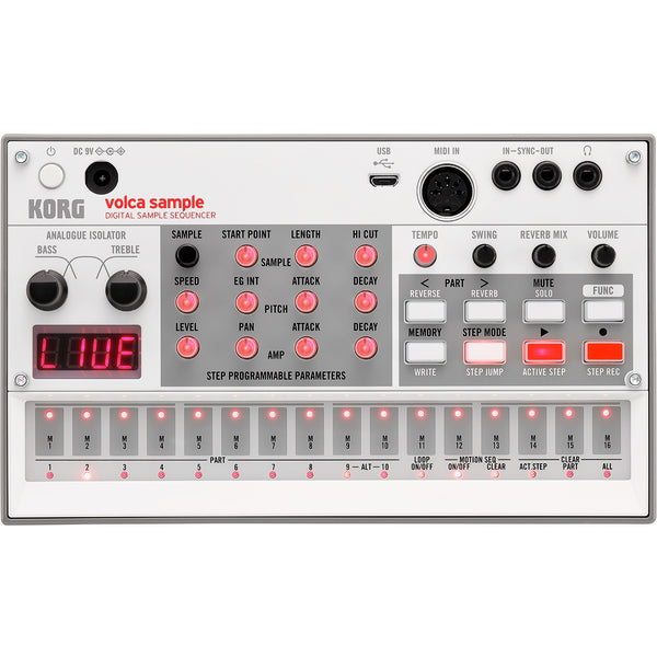 Korg Volca Sample 2 Digital Sample Sequencer | Music Experience | Shop Online | South Africa