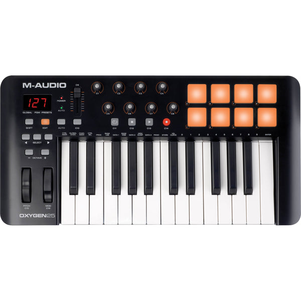 M-Audio Oxygen 25 USB MIDI Performance Keyboard Controller | Music Experience | Shop Online | South Africa