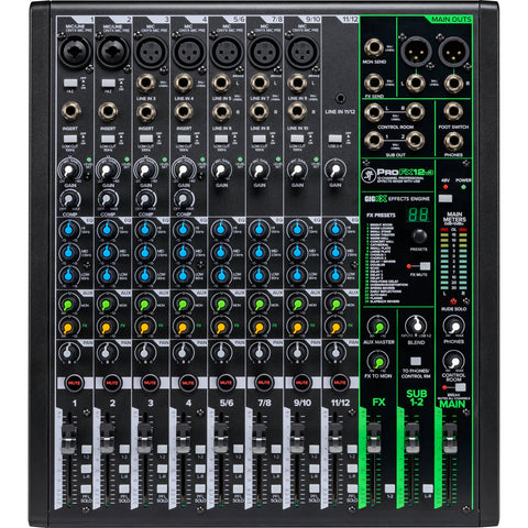 Mackie ProFX12v3 Professional Effects Mixer with USB | Music