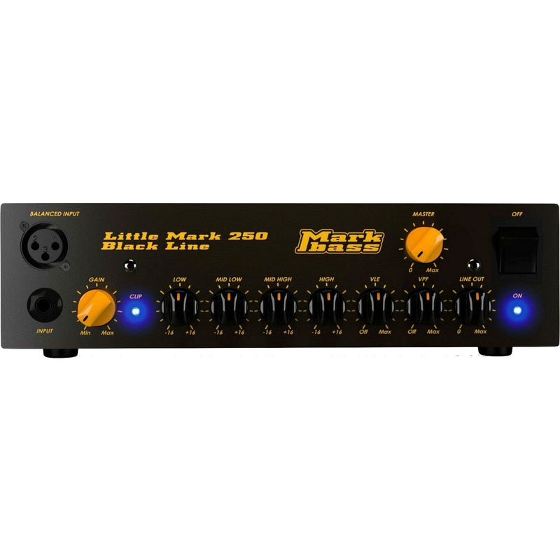ベース MarkBass Little Mark 250 Black Line Markbass Little Mark 250 Black Line Bass Amp Head | Music