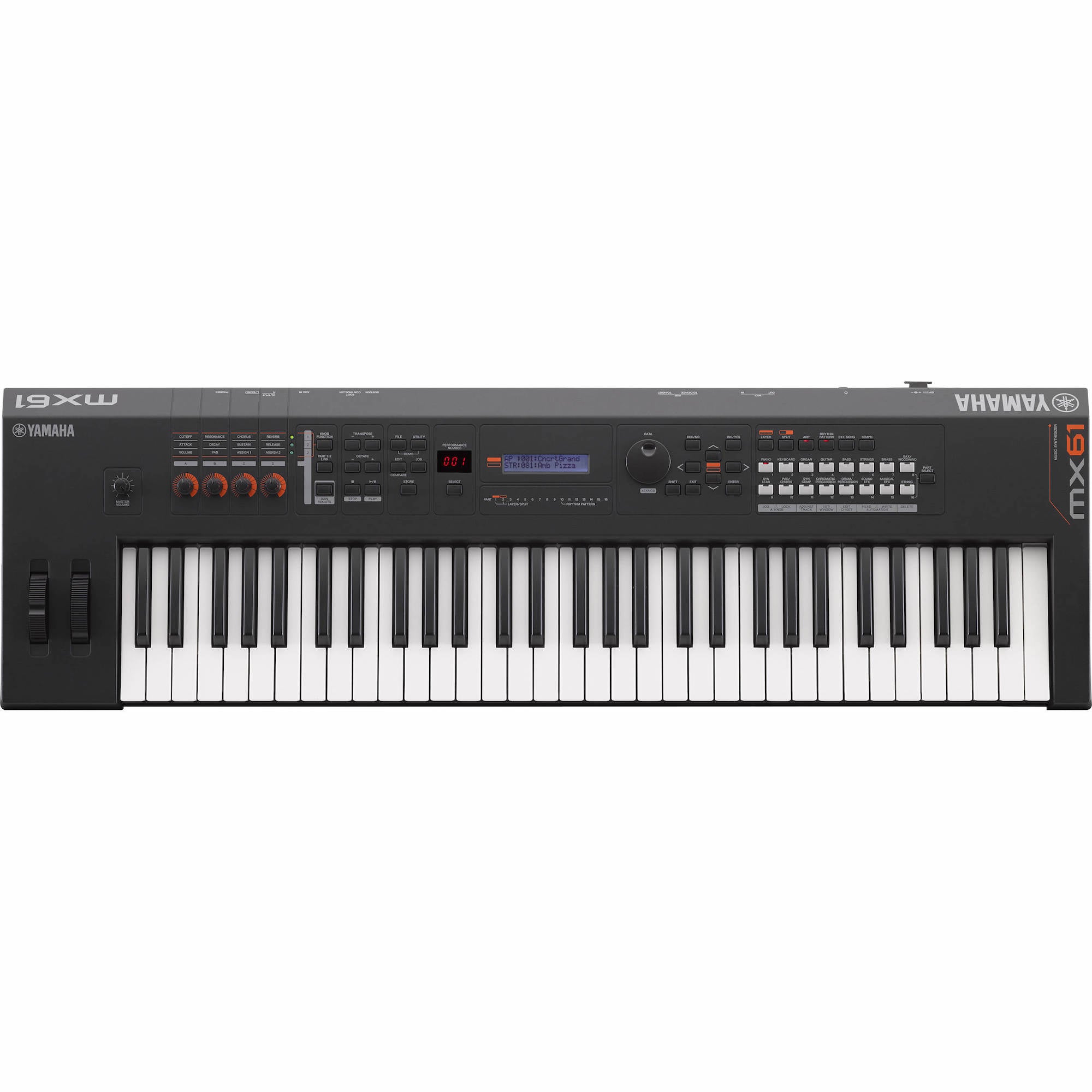 Yamaha MX61 61-key Music Synthesizer - Black | Music Experience | Shop Online | South Africa
