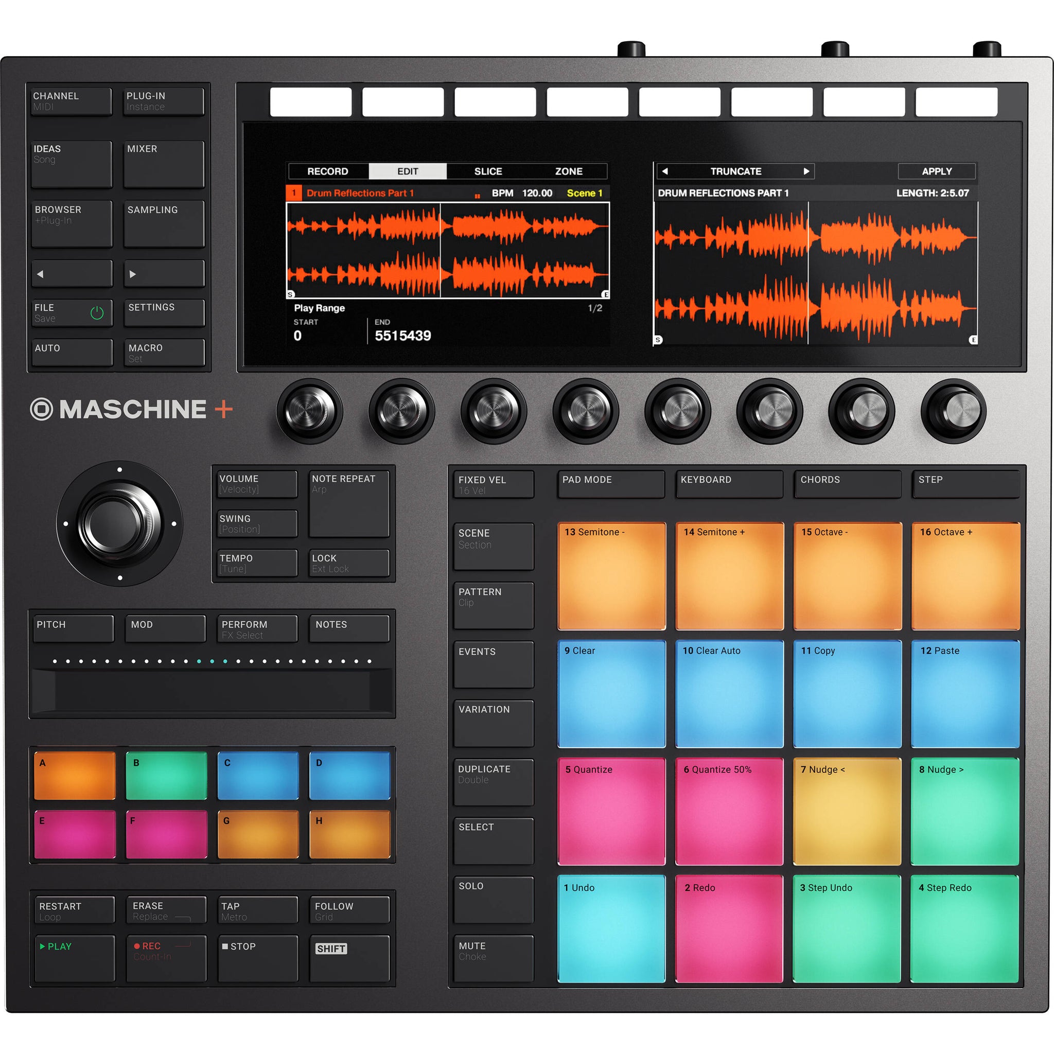Native Instruments MASCHINE+ Standalone Production And Performance Instrument | Music Experience | Shop Online | South Africa